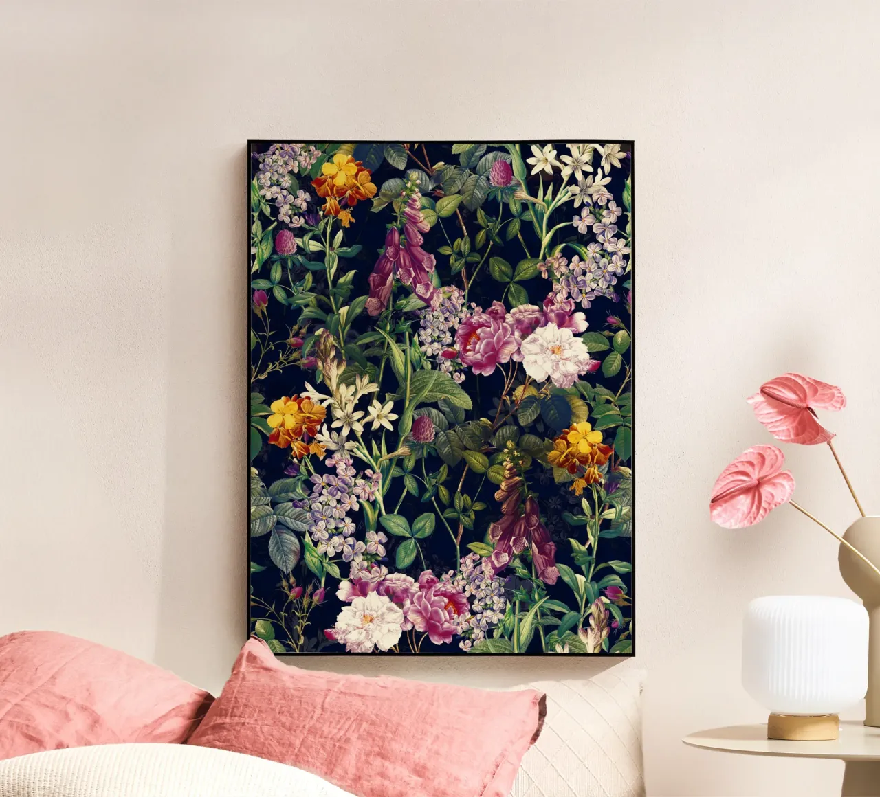 Midnight Forest VII plexiglass da burcukorkmazyurek