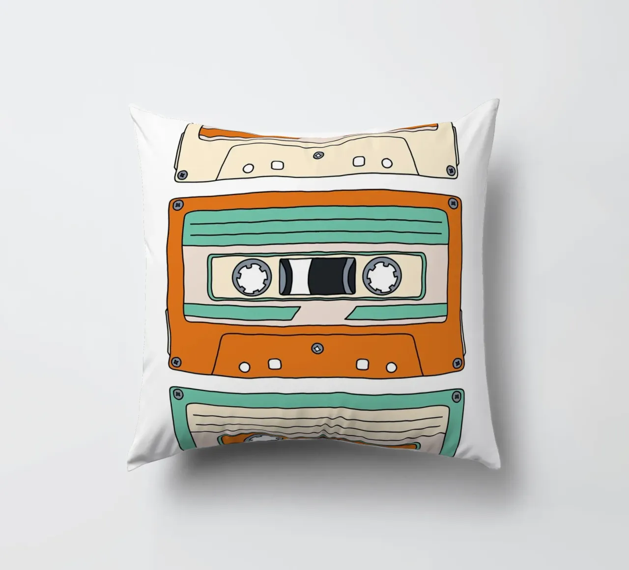 Retro Mixtape cuscino da BAINAI
