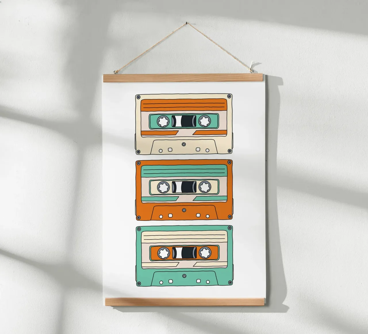 Retro Mixtape poster da BAINAI