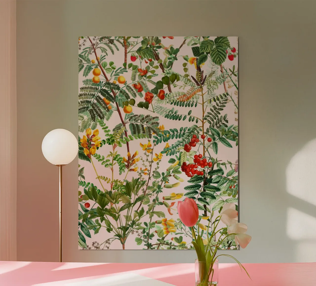 Summer Dreams IV poster con telaio in plastica da burcukorkmazyurek