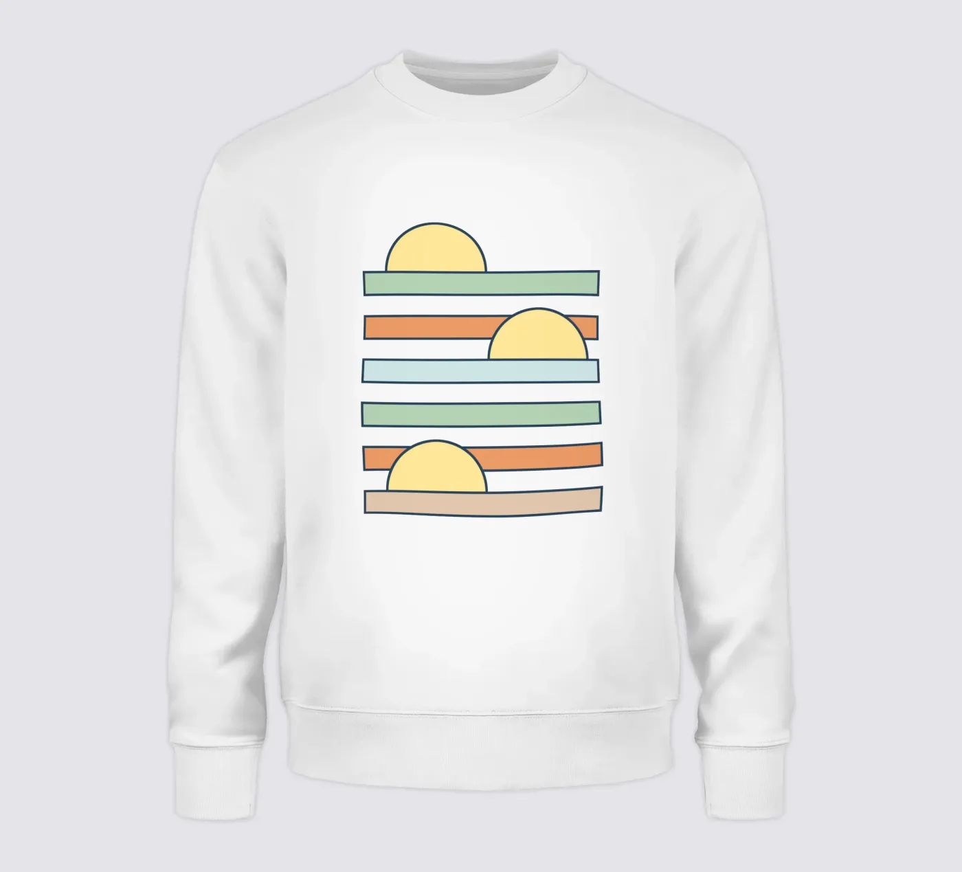 Sun drop sweatshirt by BAINAI