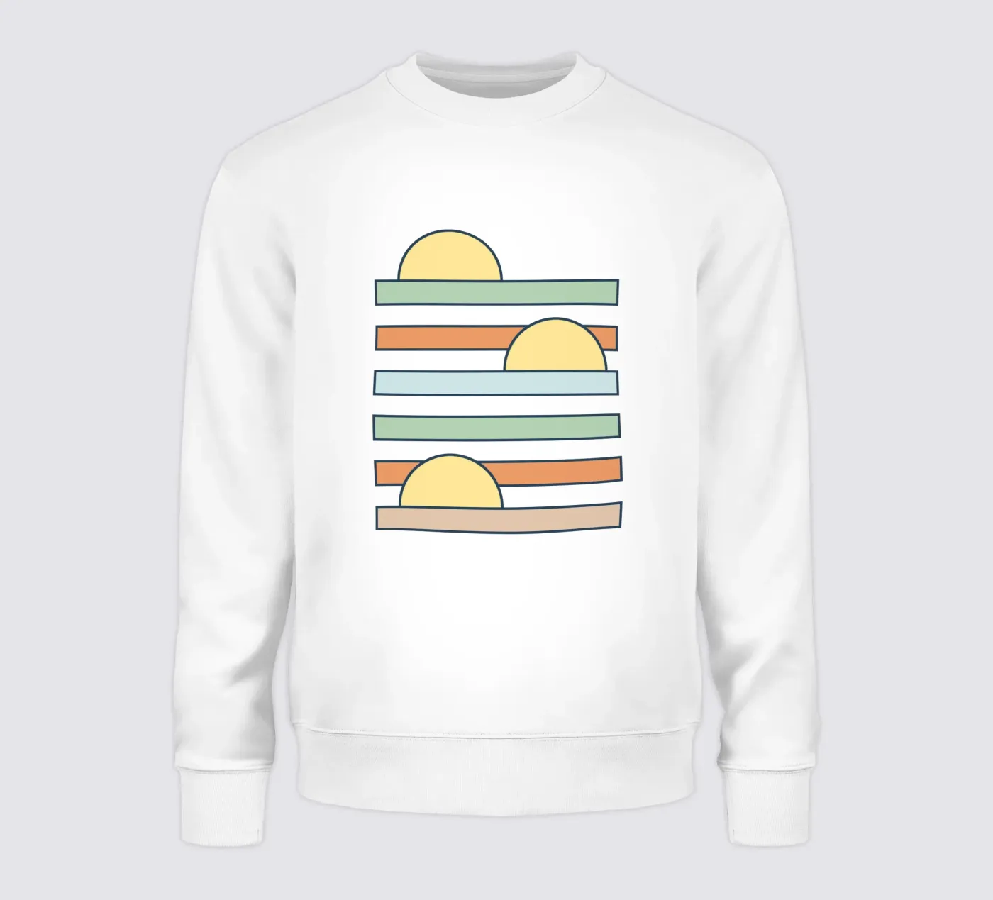 Sun drop sweatshirt by BAINAI