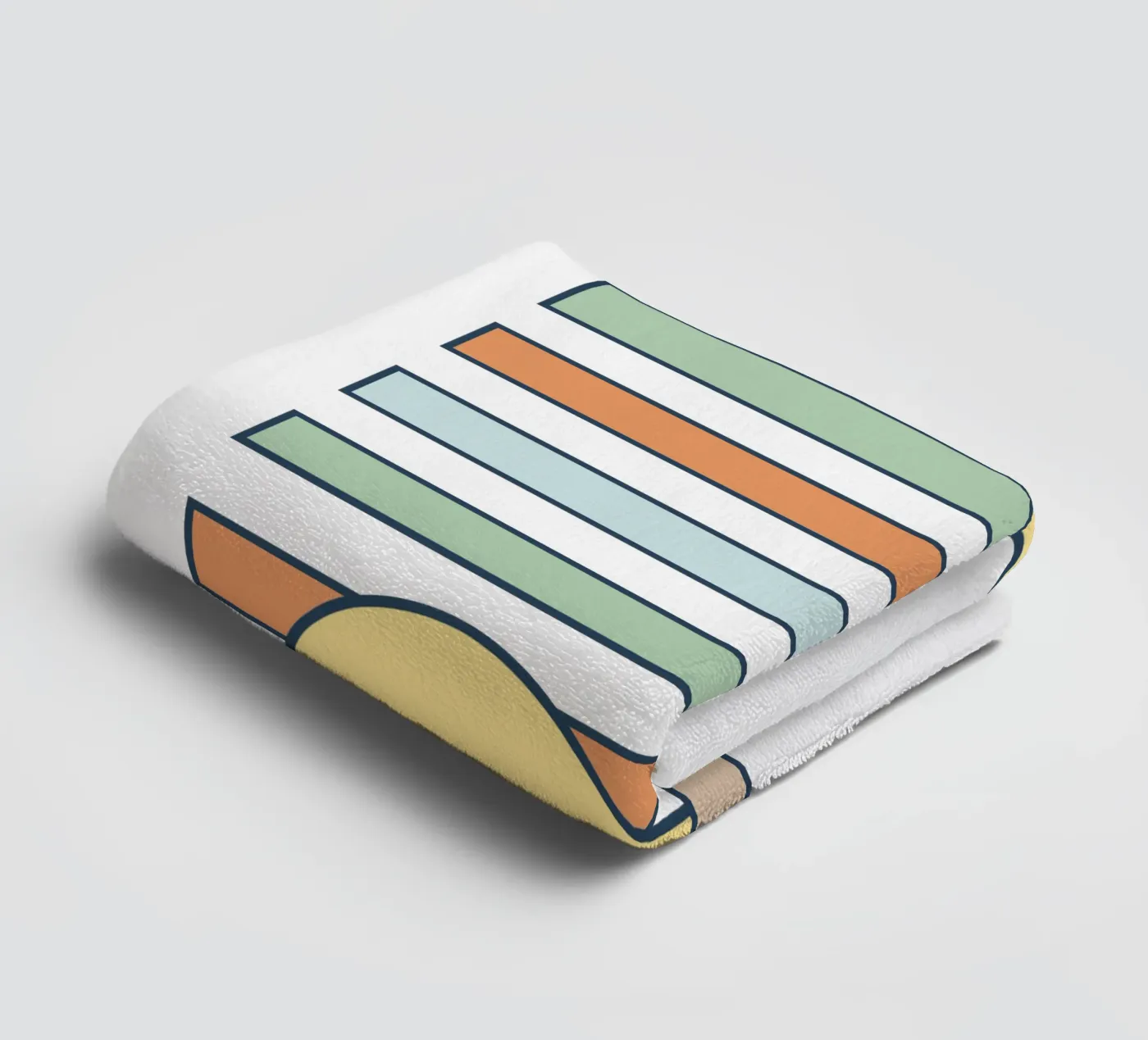 Sun drop towel by BAINAI