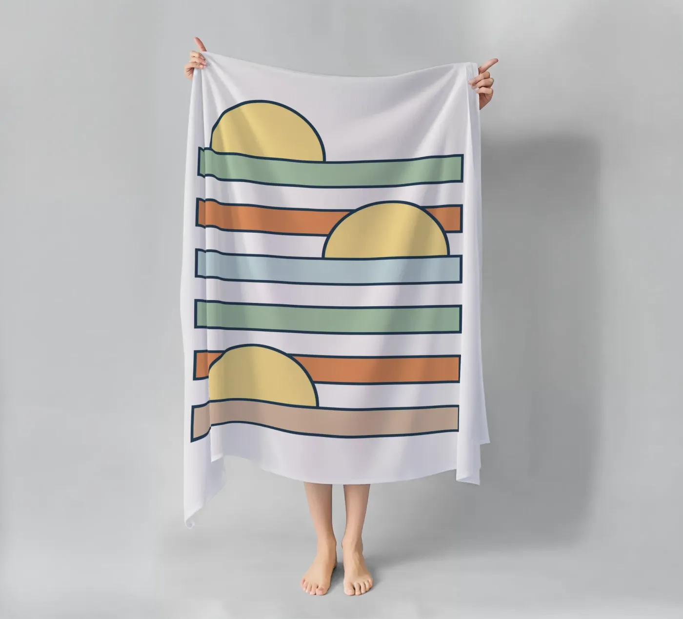 Sun drop telo mare da BAINAI