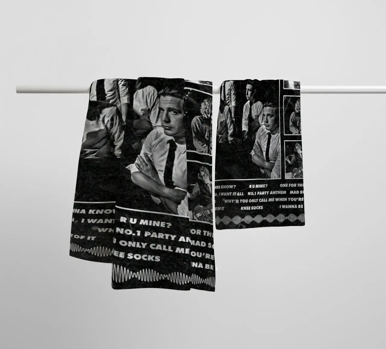 Secrets Scribbled on Napkins towel by piareto