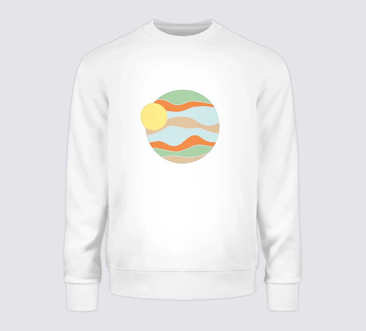 Retro abstract I felpa da BAINAI