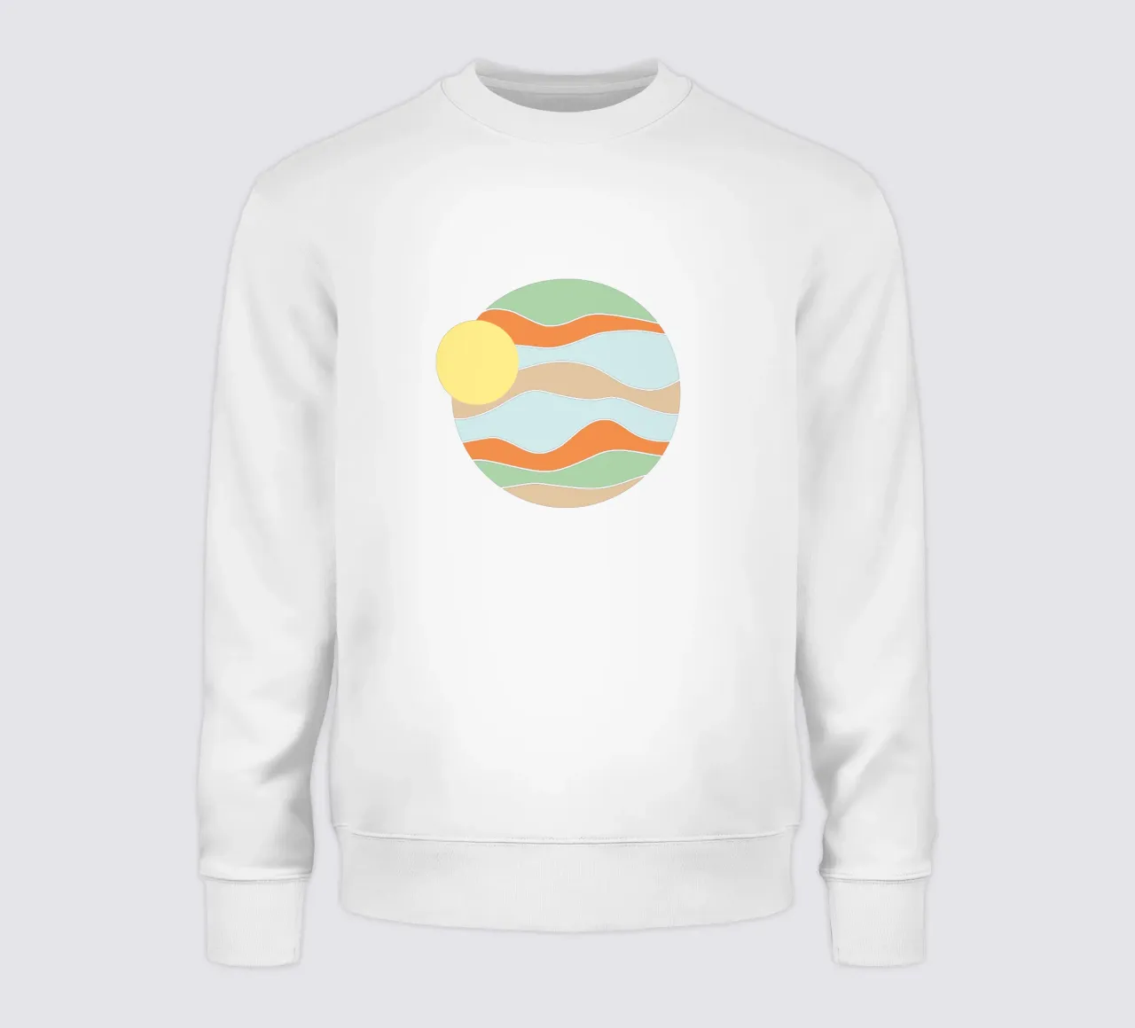 Retro abstract I felpa da BAINAI