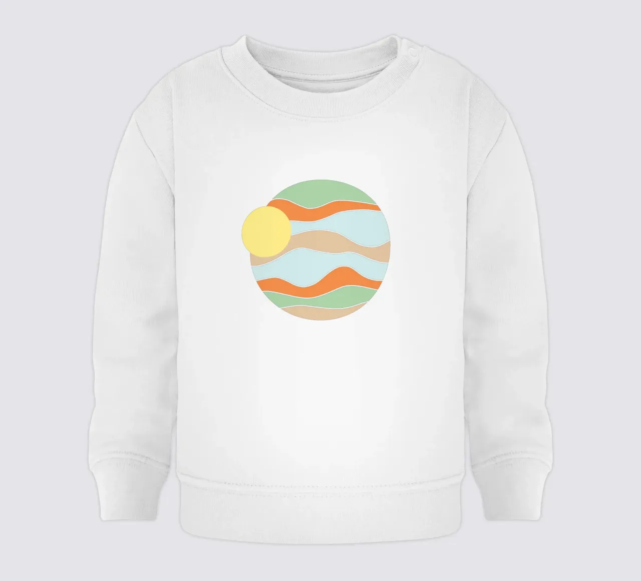 Retro abstract I felpa neonato da BAINAI