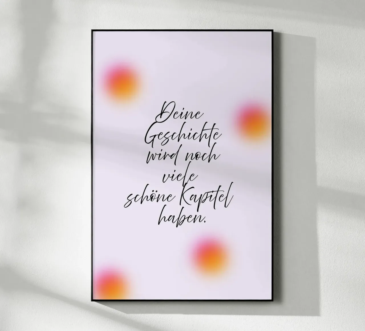 Deine Geschichte plexiglass da AESTHETIC VIBES by Isabel