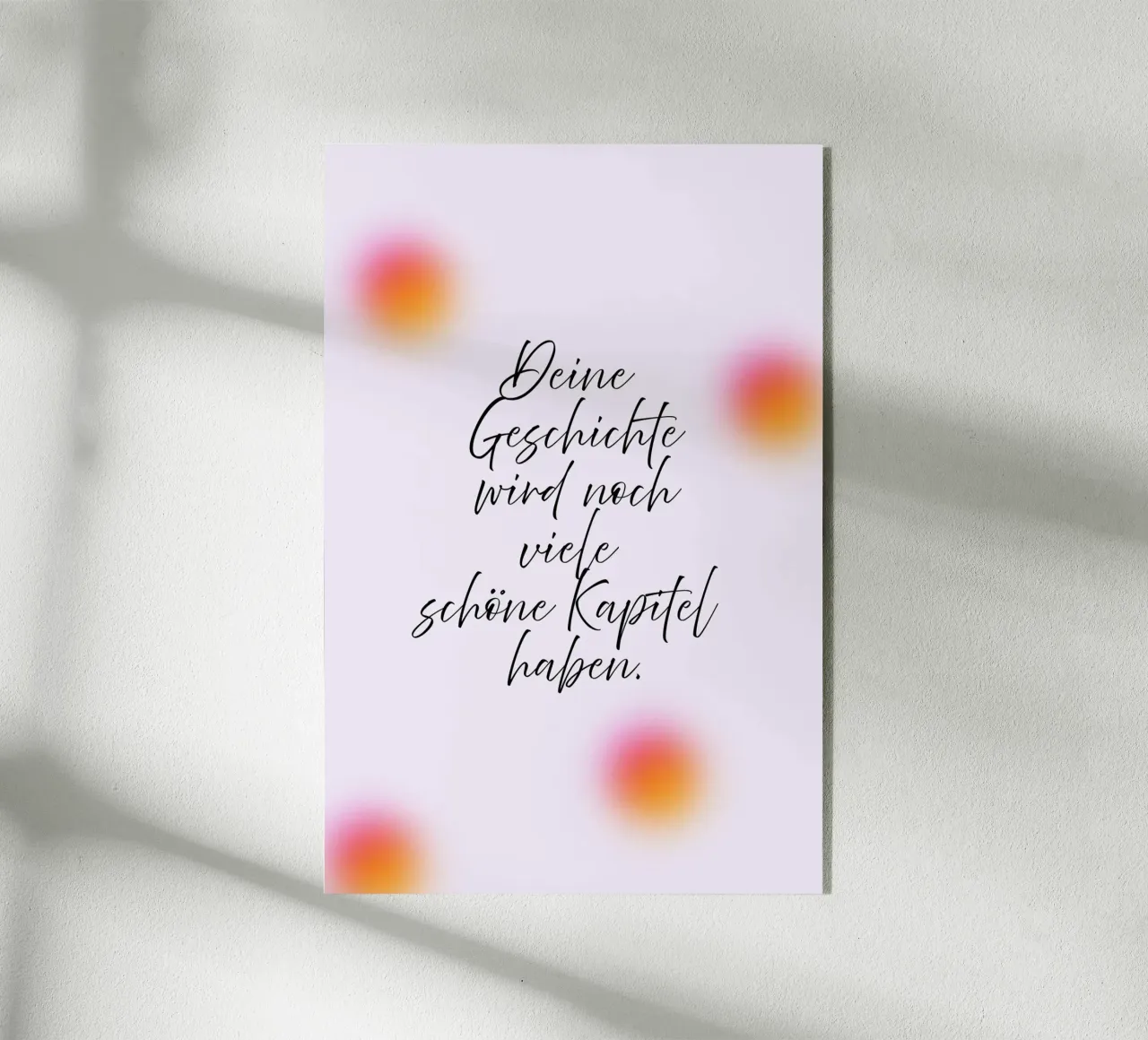 Deine Geschichte plexiglass da AESTHETIC VIBES by Isabel