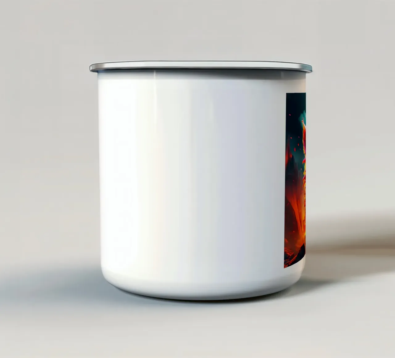 Stile_maiale_J_1 tazza in smalto da Tierisch bunt by LK