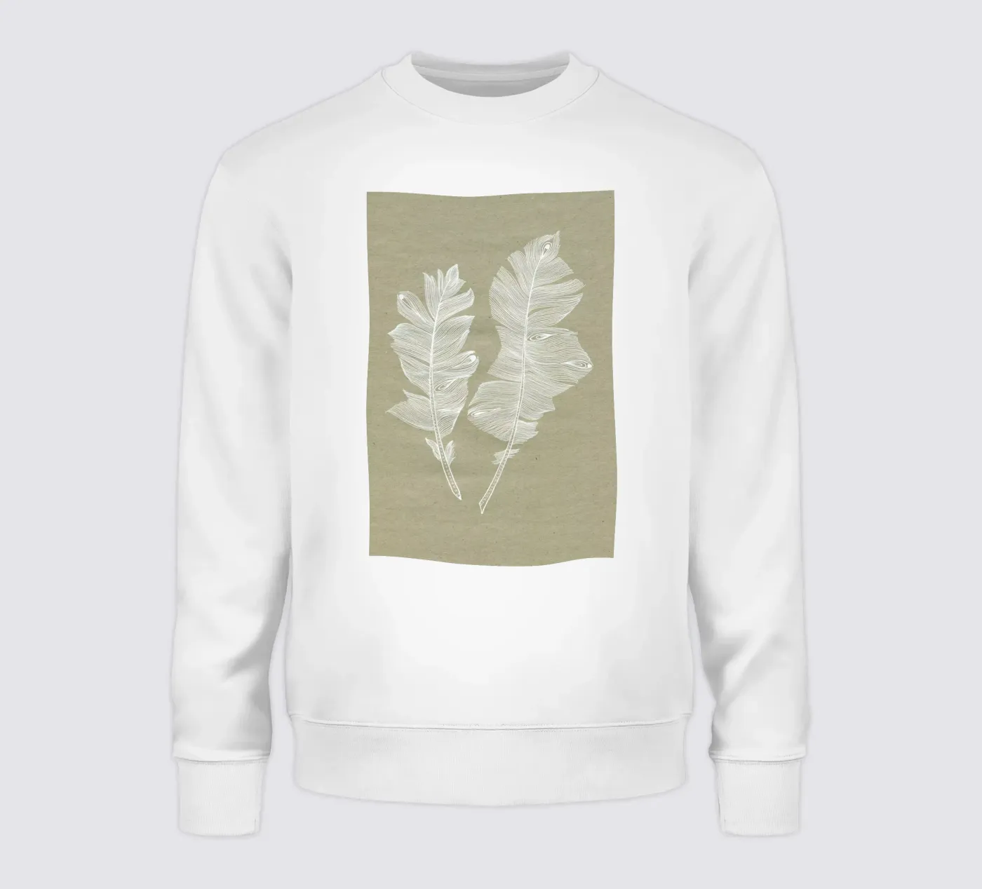 Feathers felpa da youdesignme