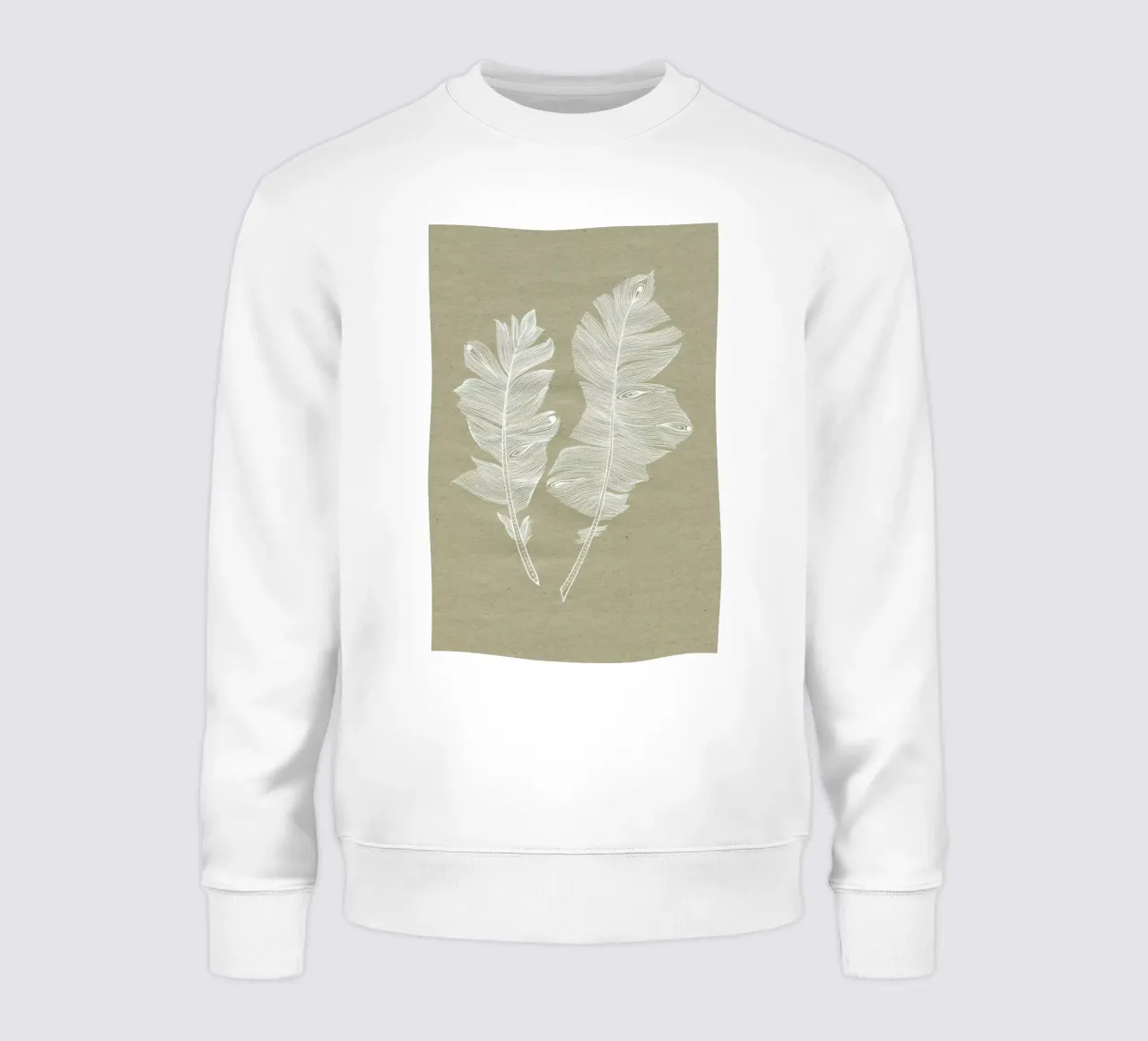 Feathers felpa da youdesignme