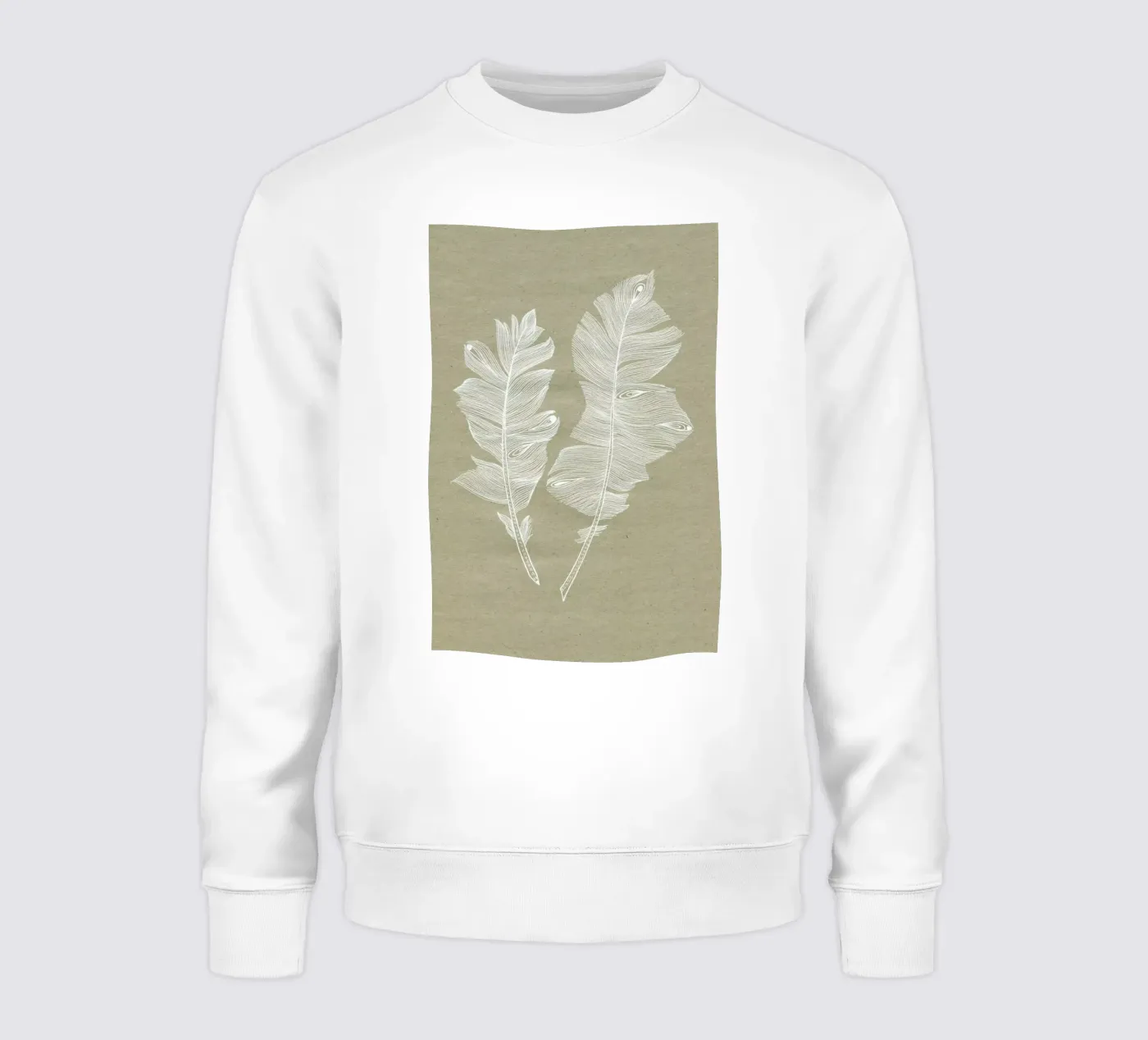 Feathers felpa da youdesignme
