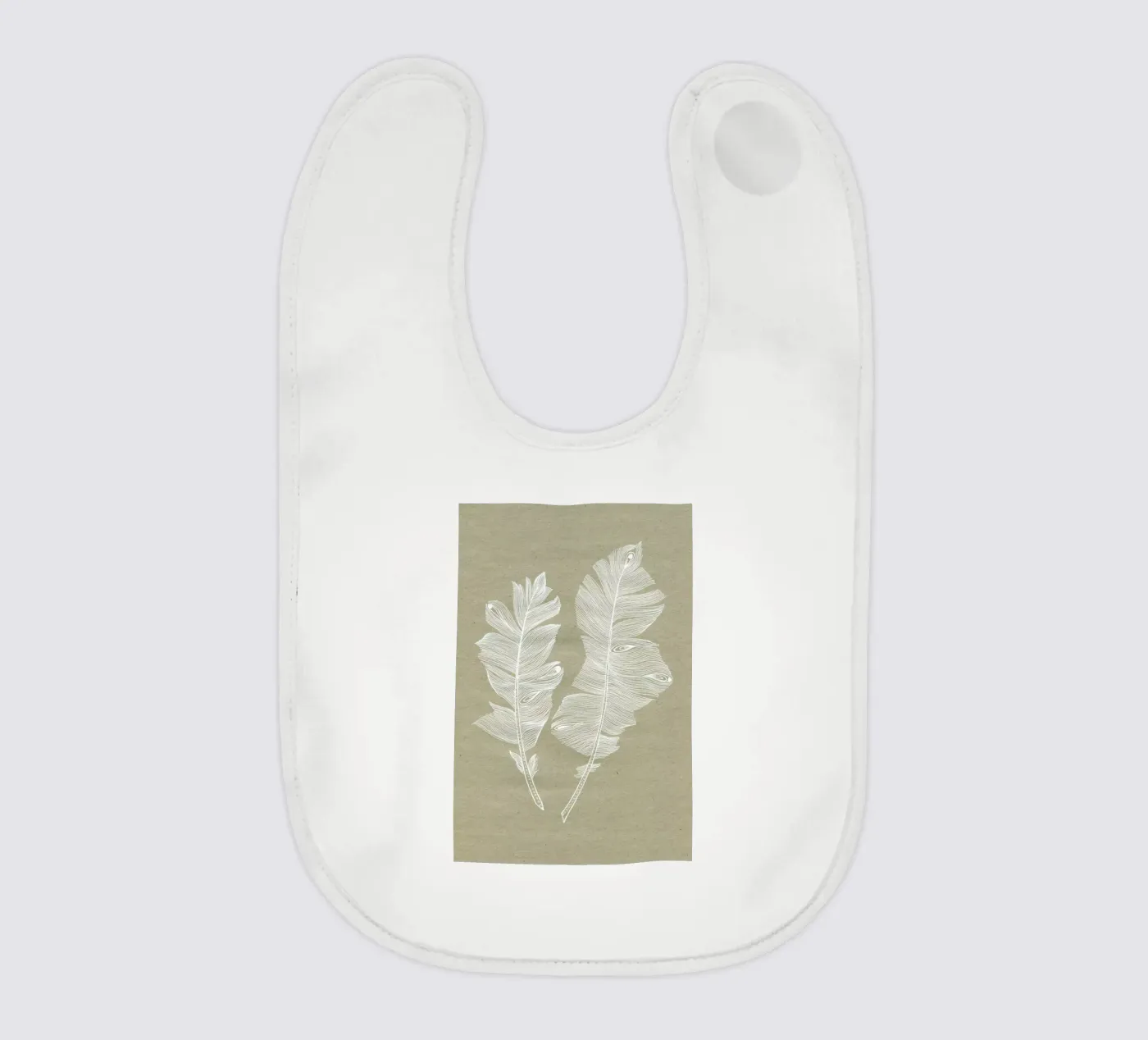 Feathers bavaglino da youdesignme