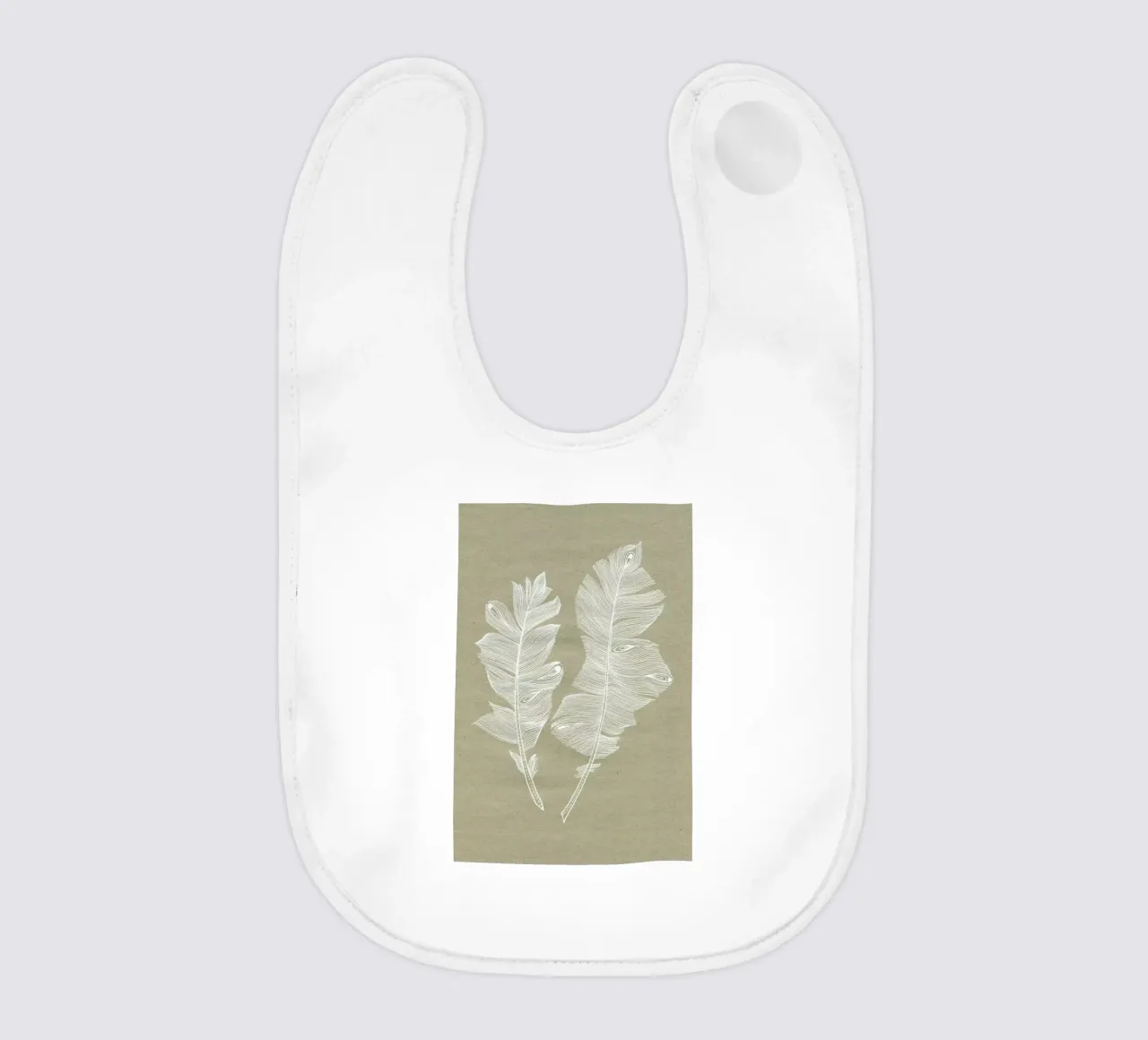 Feathers bavaglino da youdesignme
