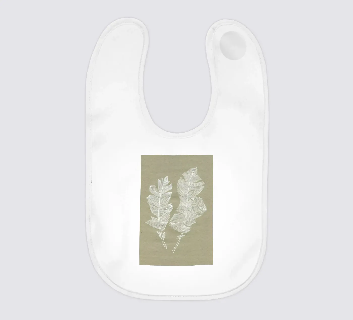 Feathers bavaglino da youdesignme