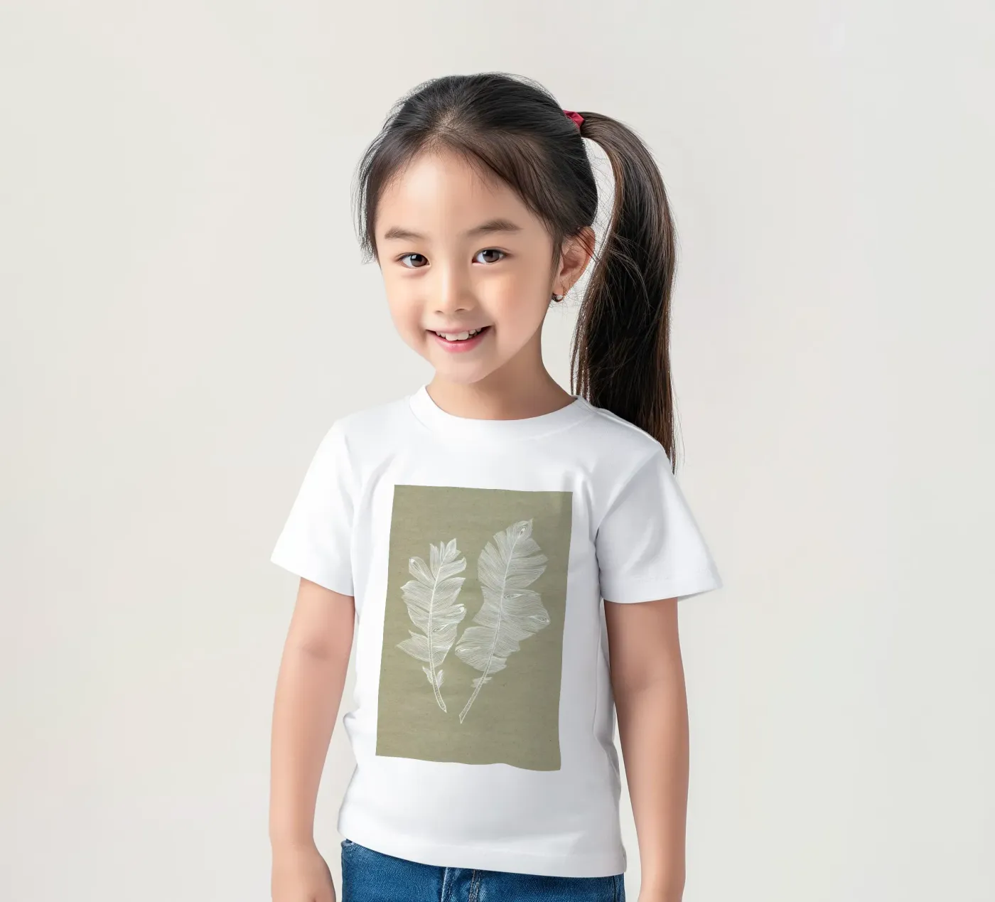 Feathers Kinder T-Shirt von youdesignme