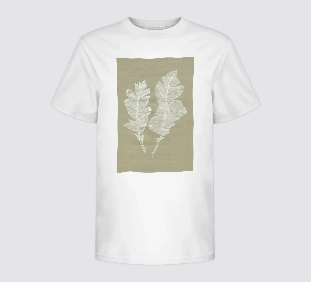 Feathers t-shirt bambini da youdesignme