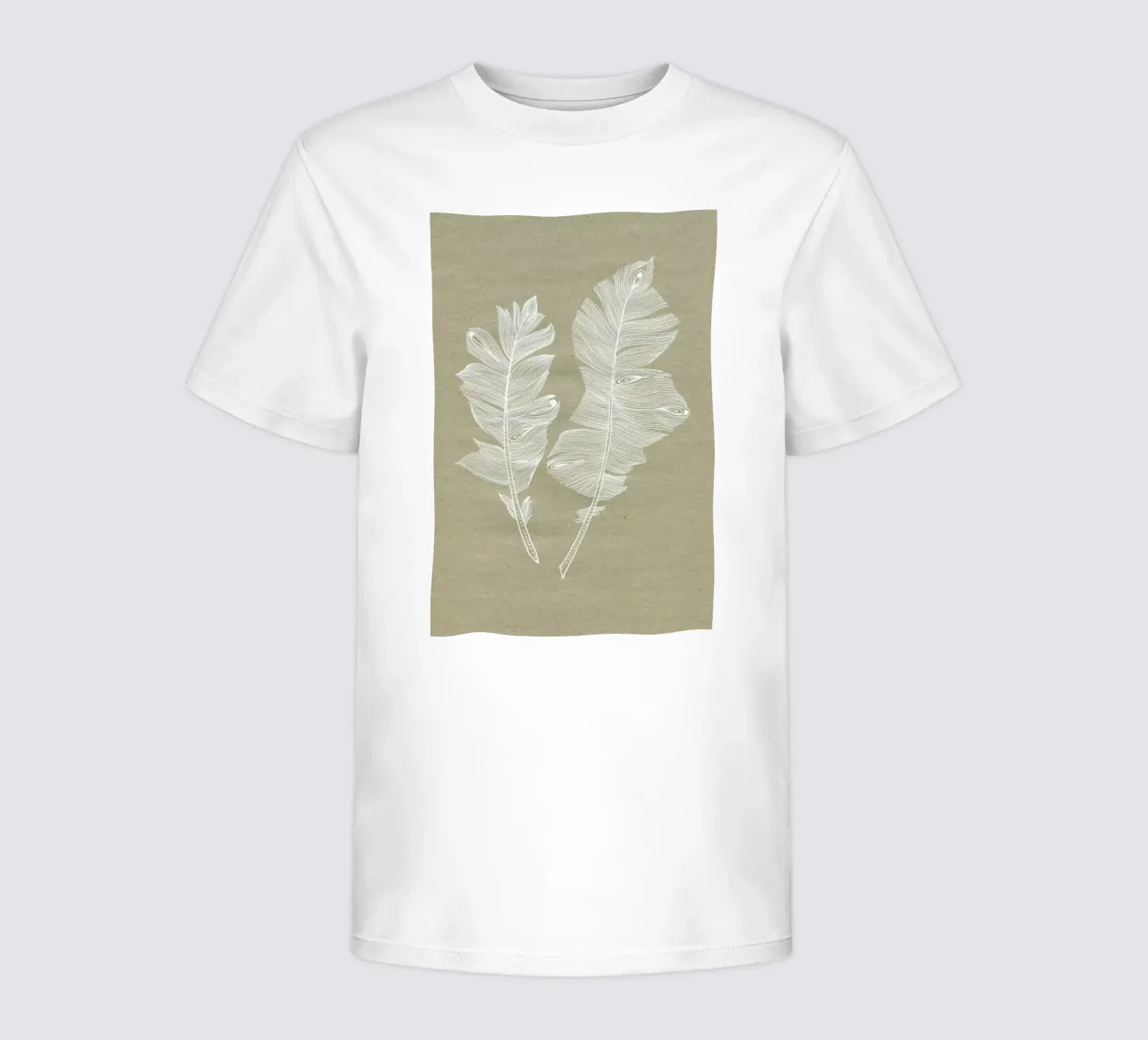 Feathers t-shirt bambini da youdesignme
