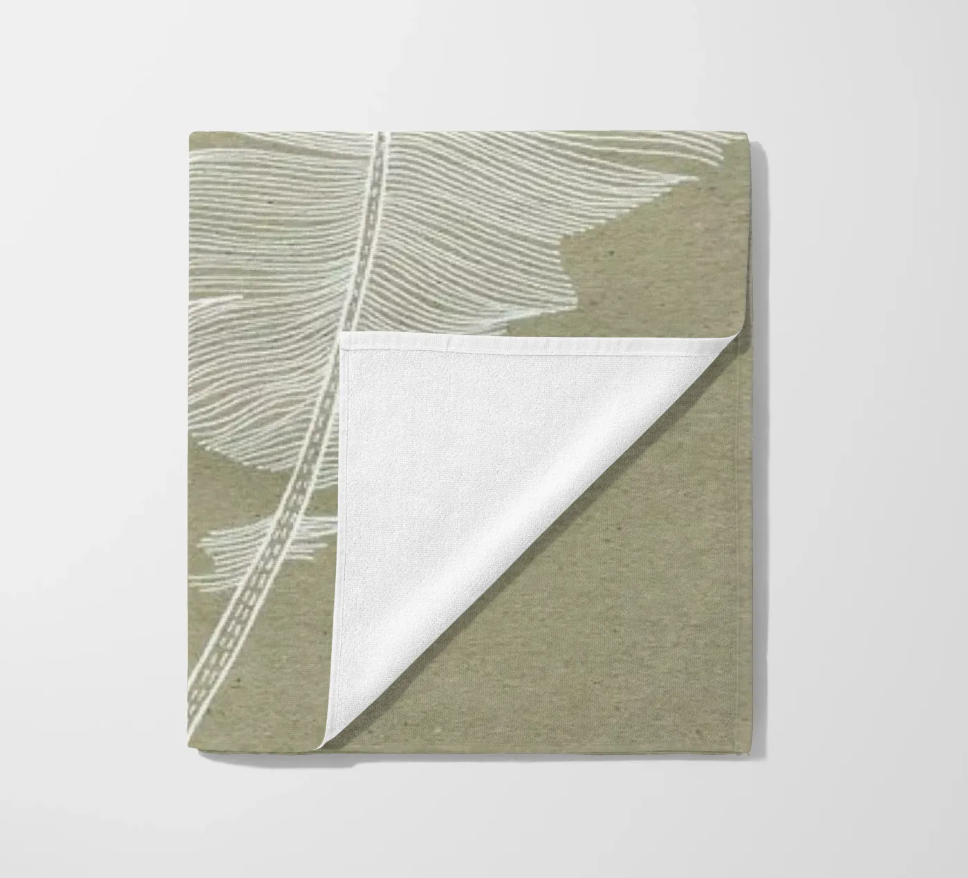 Feathers serviette de plage de youdesignme