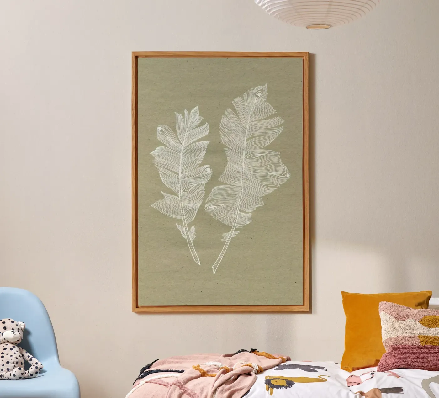 Feathers forex-plaat van youdesignme