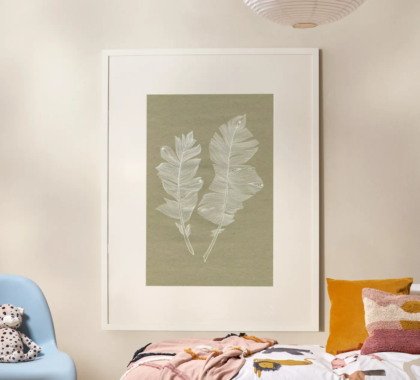 Feathers poster da youdesignme