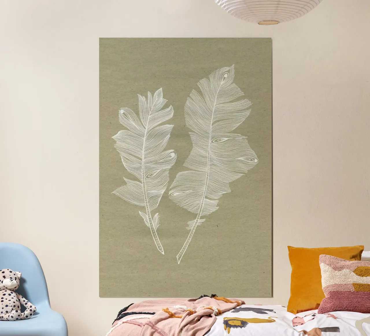 Feathers poster da youdesignme