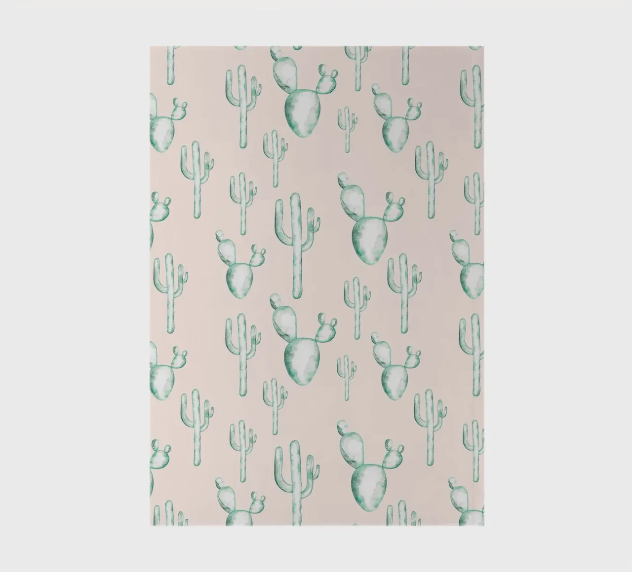 Kaktus Muster notebook by BAINAI