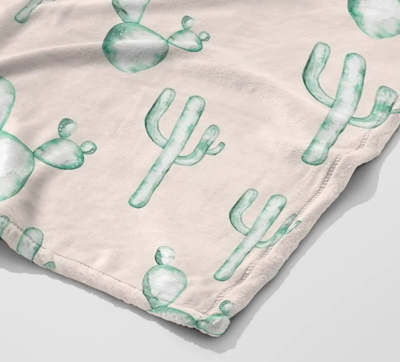 Kaktus Muster coperta in pile da BAINAI