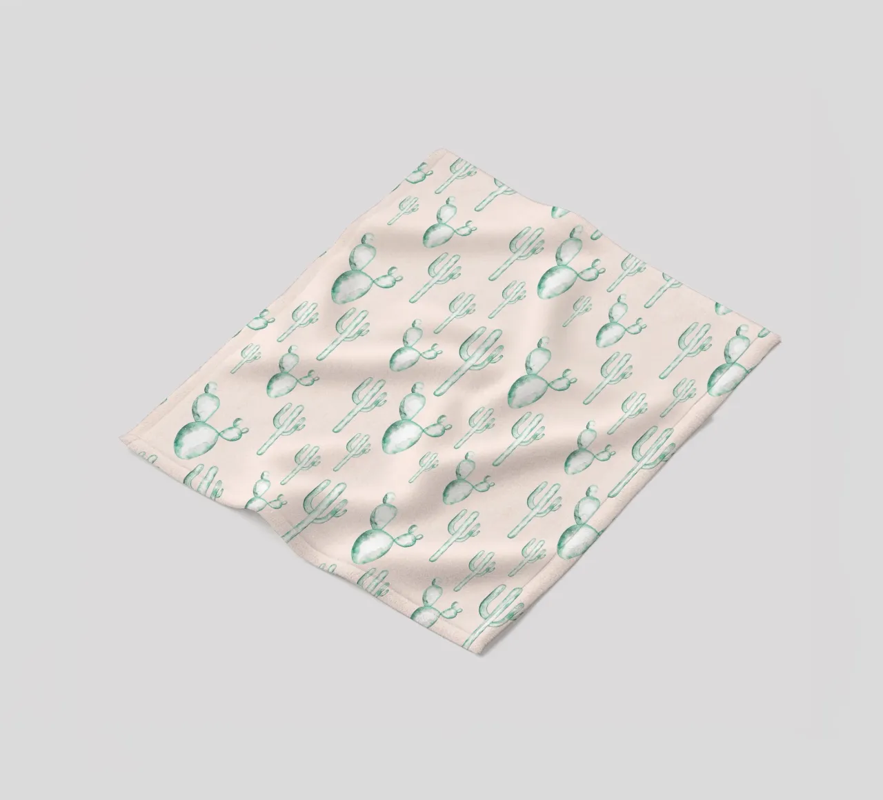 Kaktus Muster coperta in pile da BAINAI