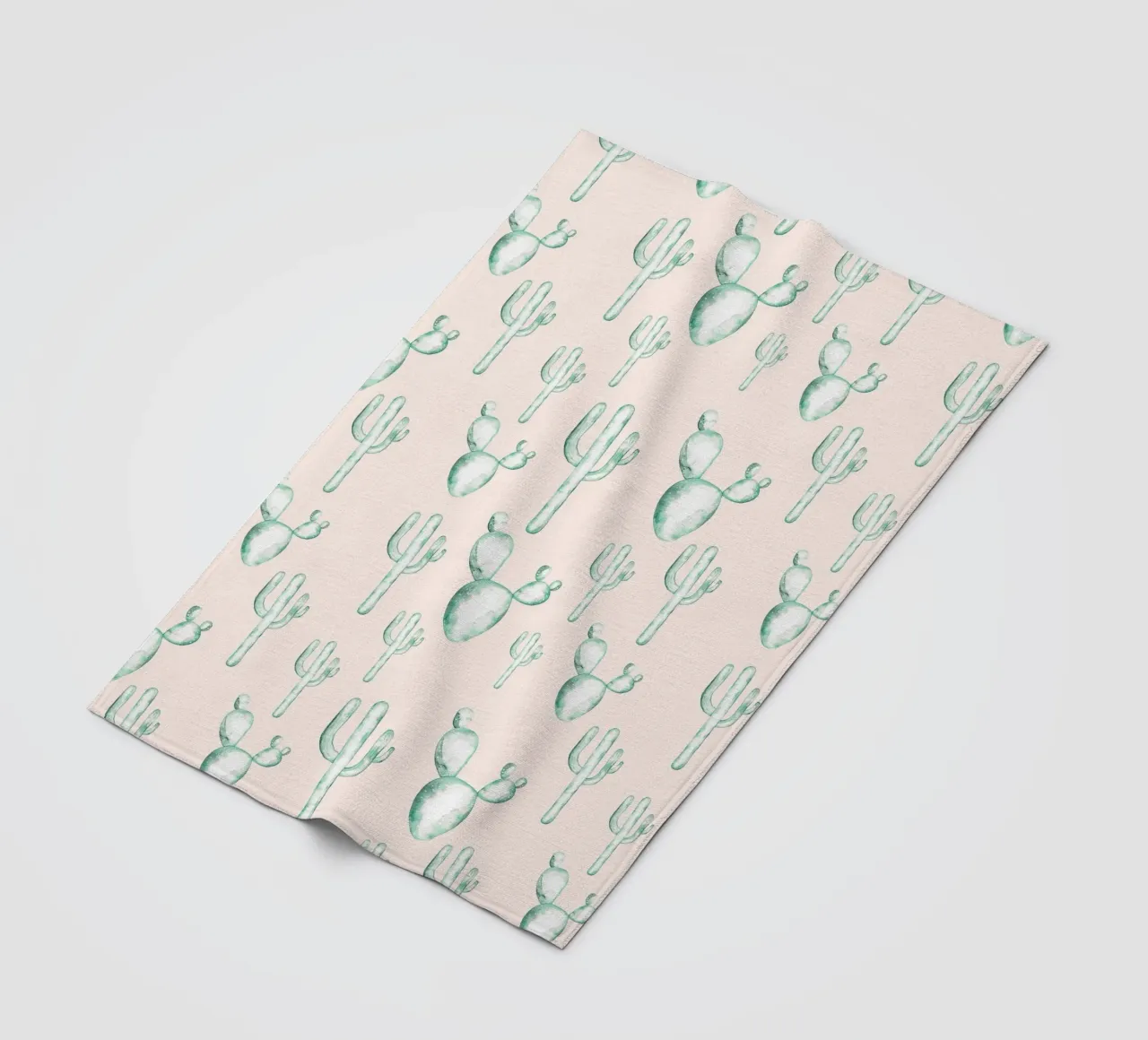 Kaktus Muster coperta in pile da BAINAI