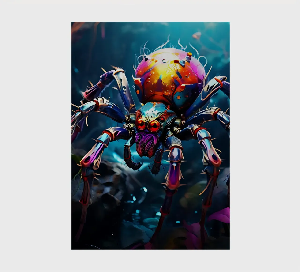 Spider_Style_J_1 notebook by Tierisch bunt by LK
