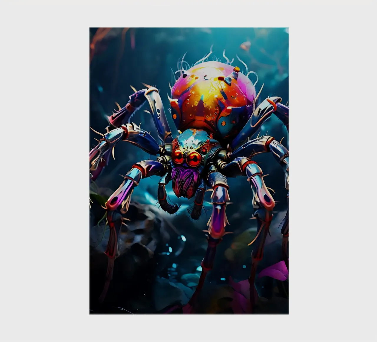 Spider_Style_J_1 notebook by Tierisch bunt by LK