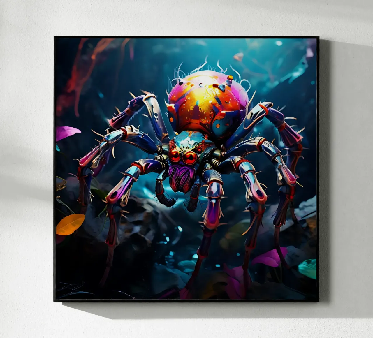 Spider_Style_J_1 plexiglass da Tierisch bunt by LK