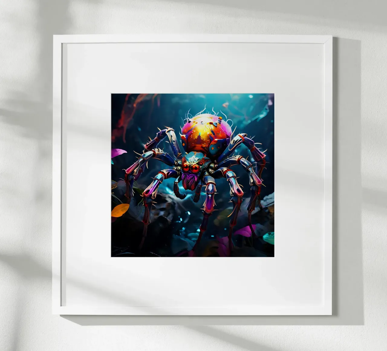 Araignée_Stil_J_1 poster de Tierisch bunt by LK