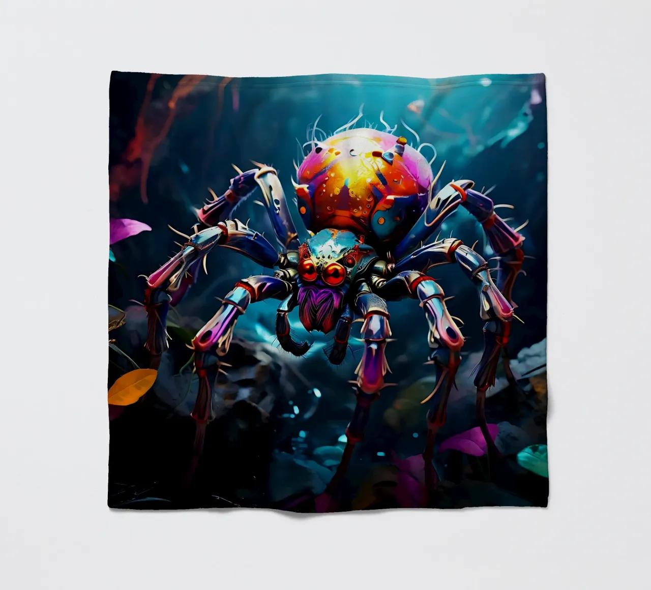 Spider_Style_J_1 coperta in pile da Tierisch bunt by LK