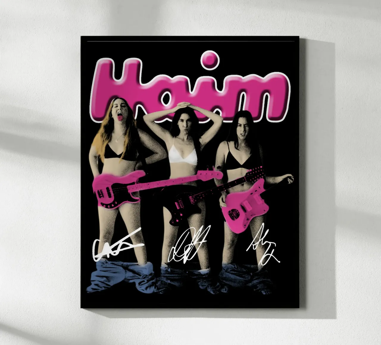 Maglietta Haims Rock Band Classic poster da igoshartwrks