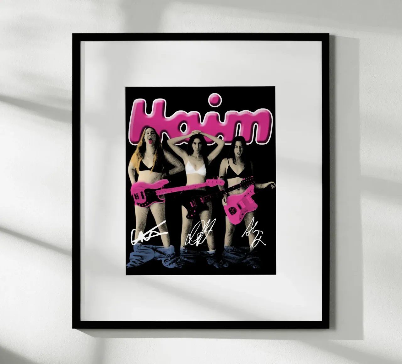 Maglietta Haims Rock Band Classic poster da igoshartwrks
