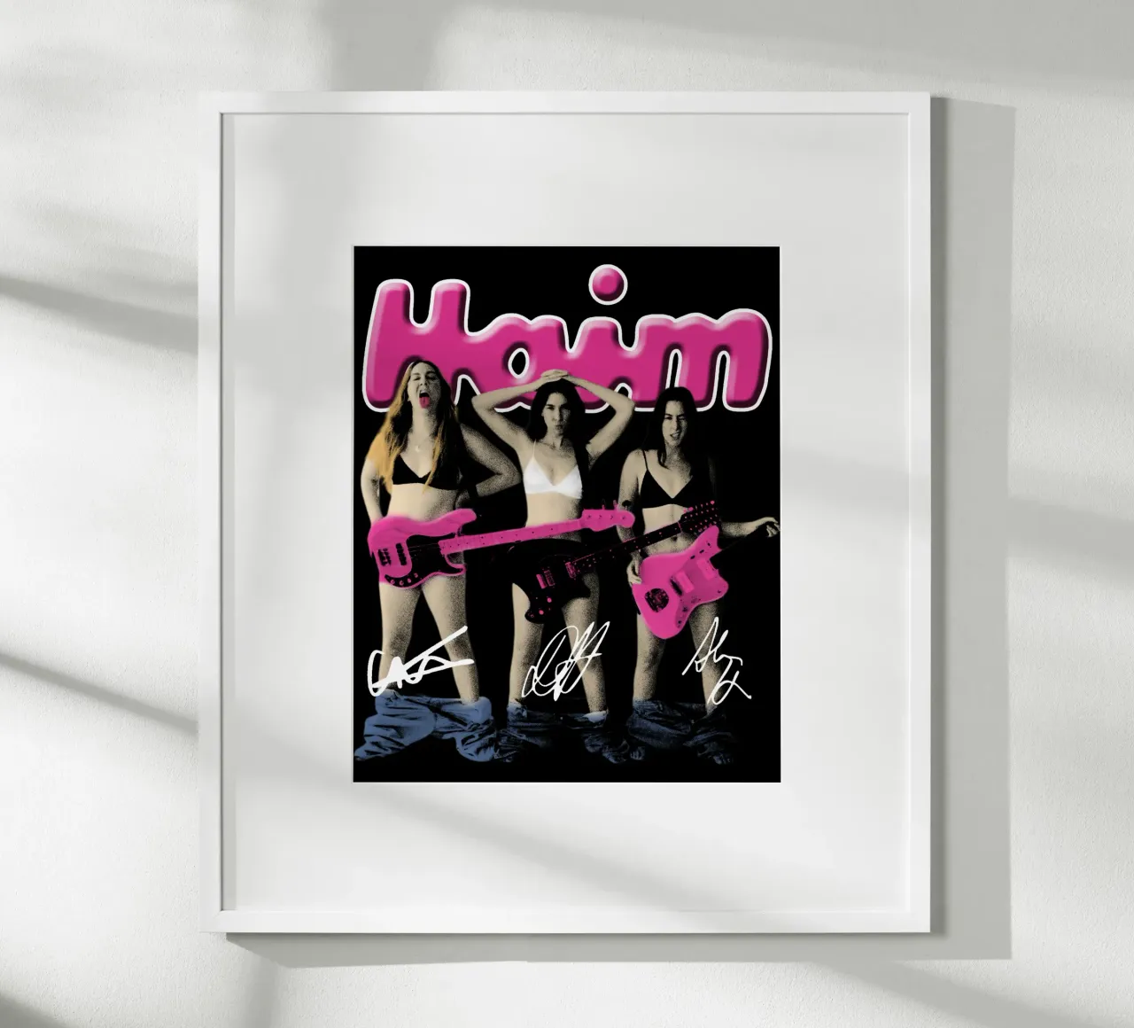 Maglietta Haims Rock Band Classic poster da igoshartwrks