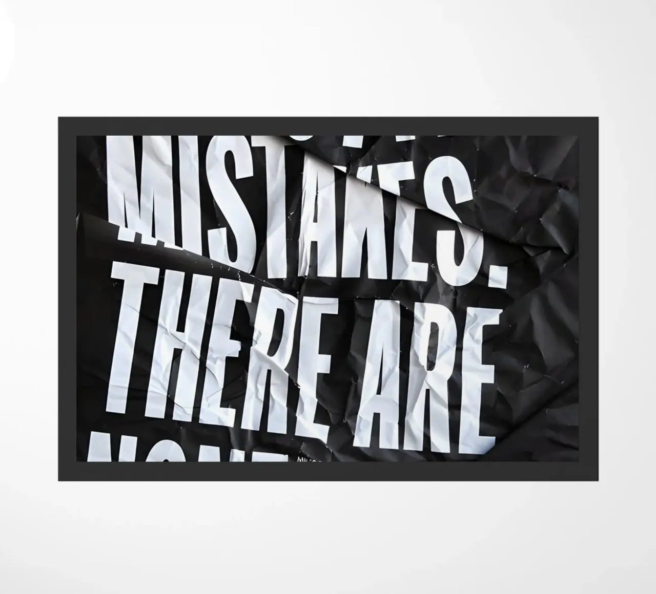 DO NOT FEAR MISTAKES zerbino da Type & Tape