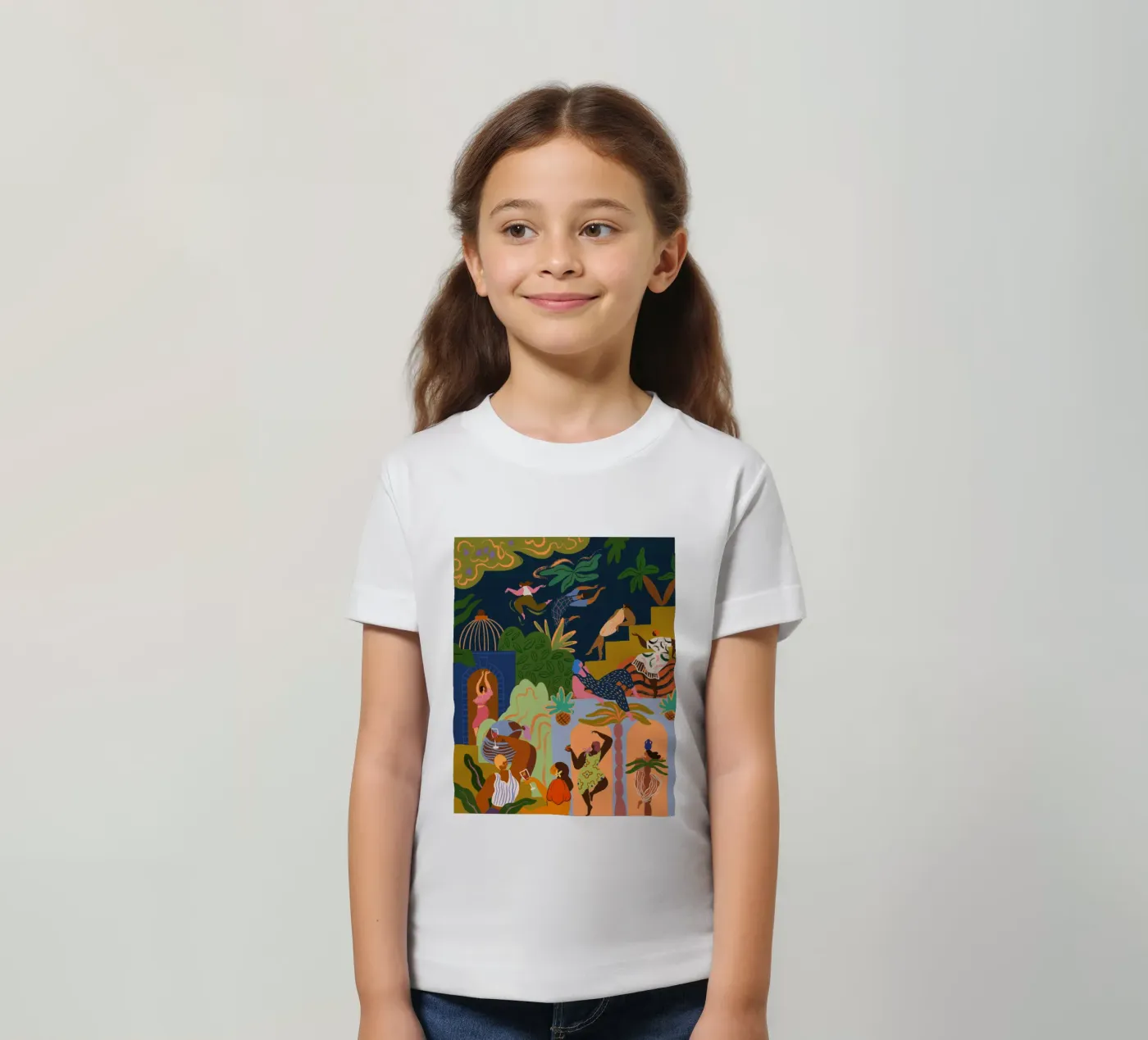 Fiesta Kinder T-Shirt von Arty Guava