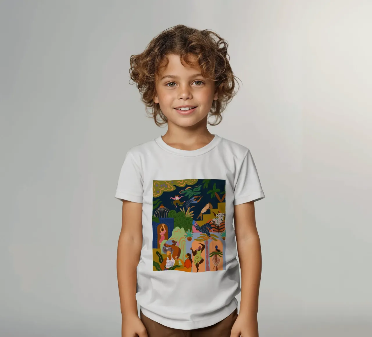 Fiesta t-shirt bambini da Arty Guava