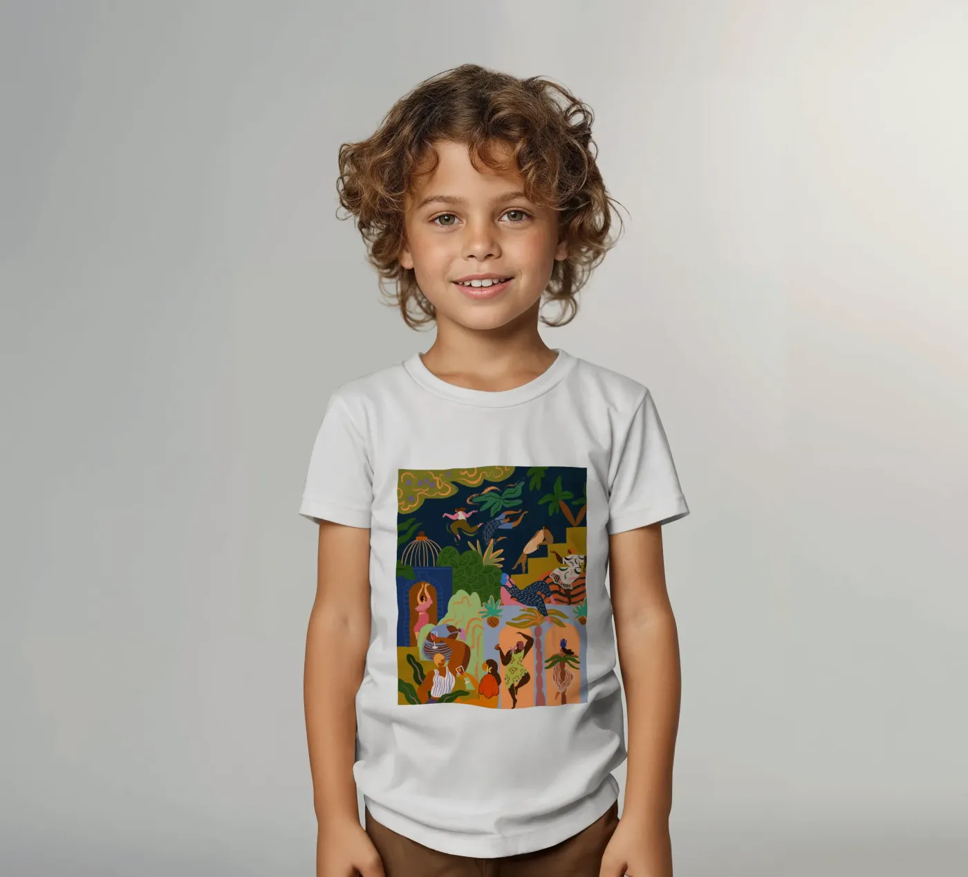 Fiesta t-shirt bambini da Arty Guava
