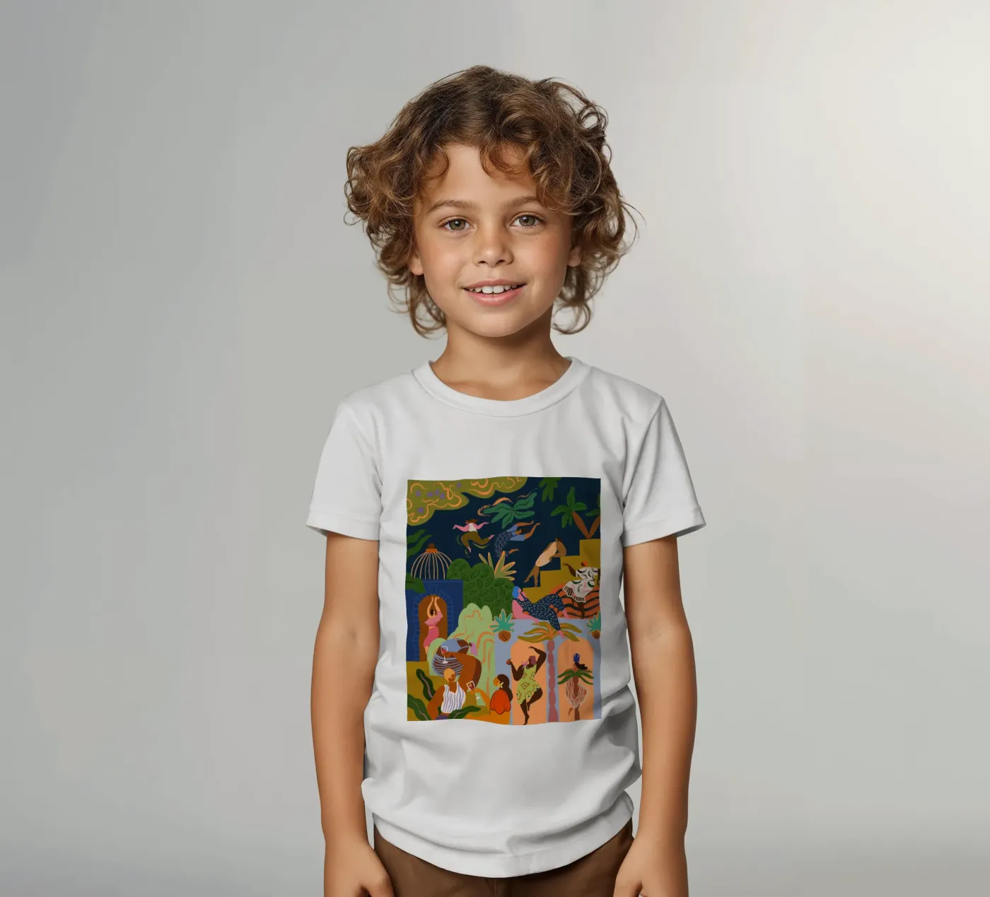 Fiesta Kinder T-Shirt von Arty Guava