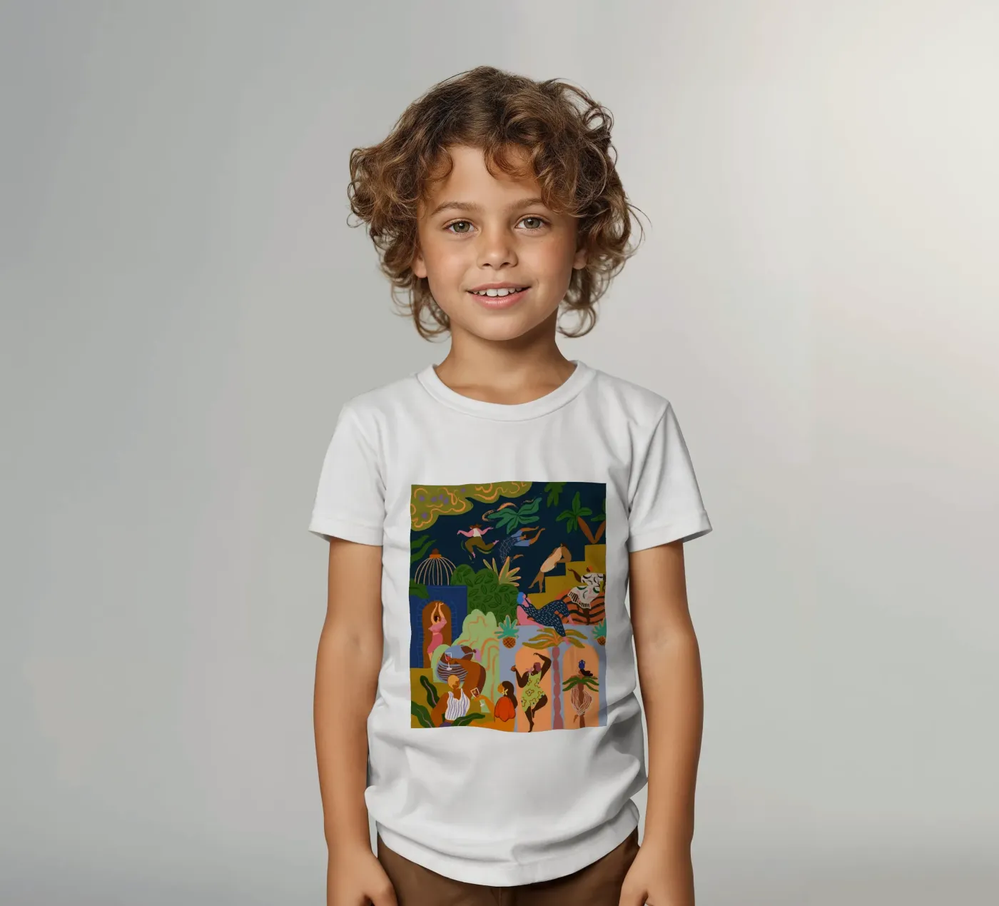 Fiesta t-shirt bambini da Arty Guava