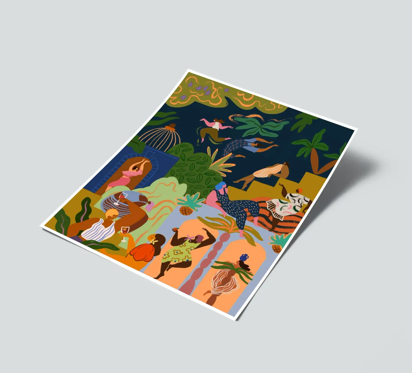 Fiesta sticker sheet by Arty Guava