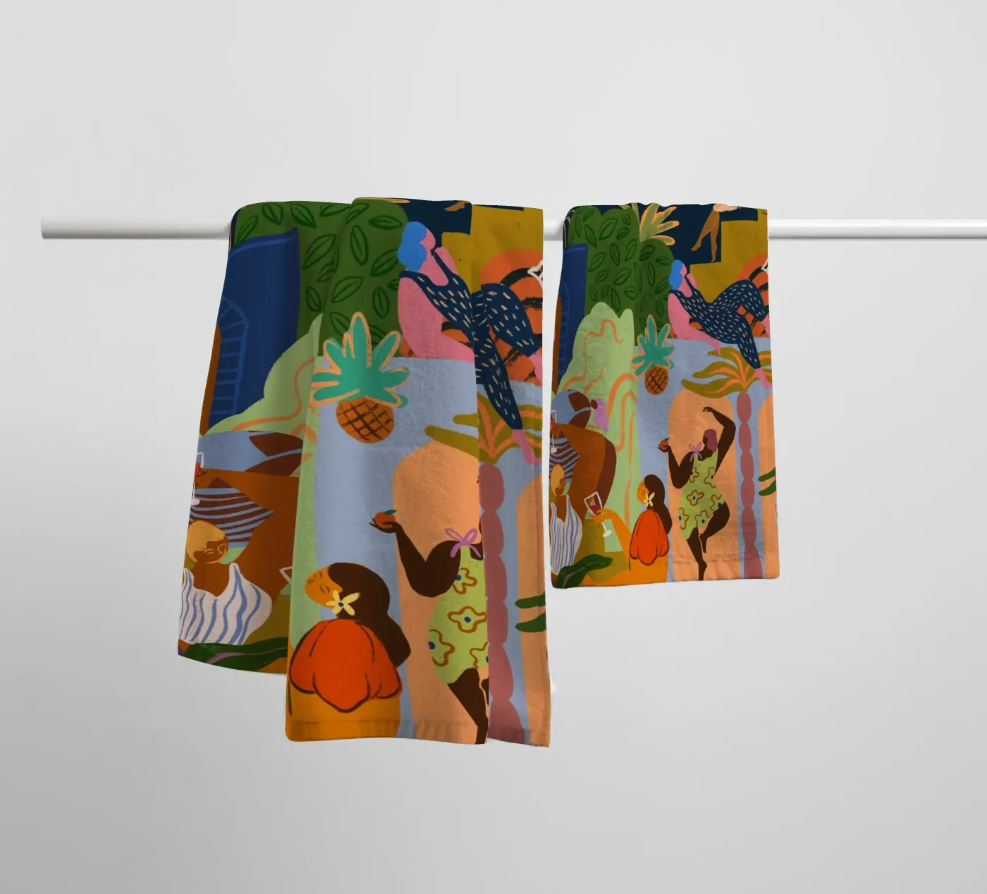 Fiesta badhanddoek van Arty Guava