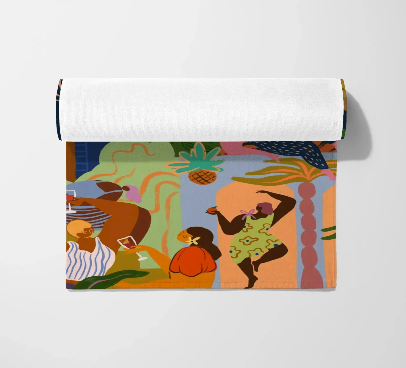 Fiesta beach towel by Arty Guava