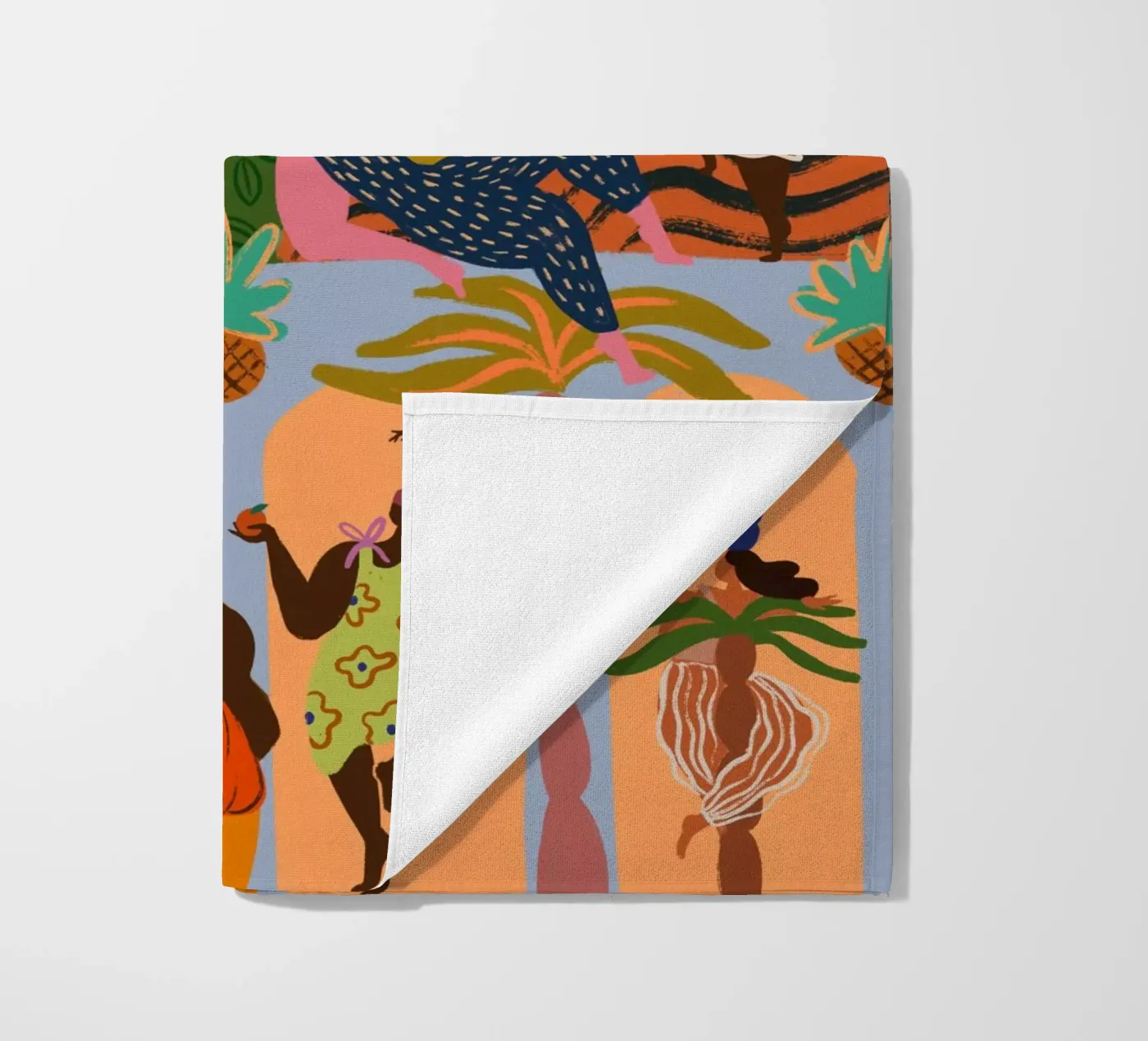 Fiesta beach towel by Arty Guava